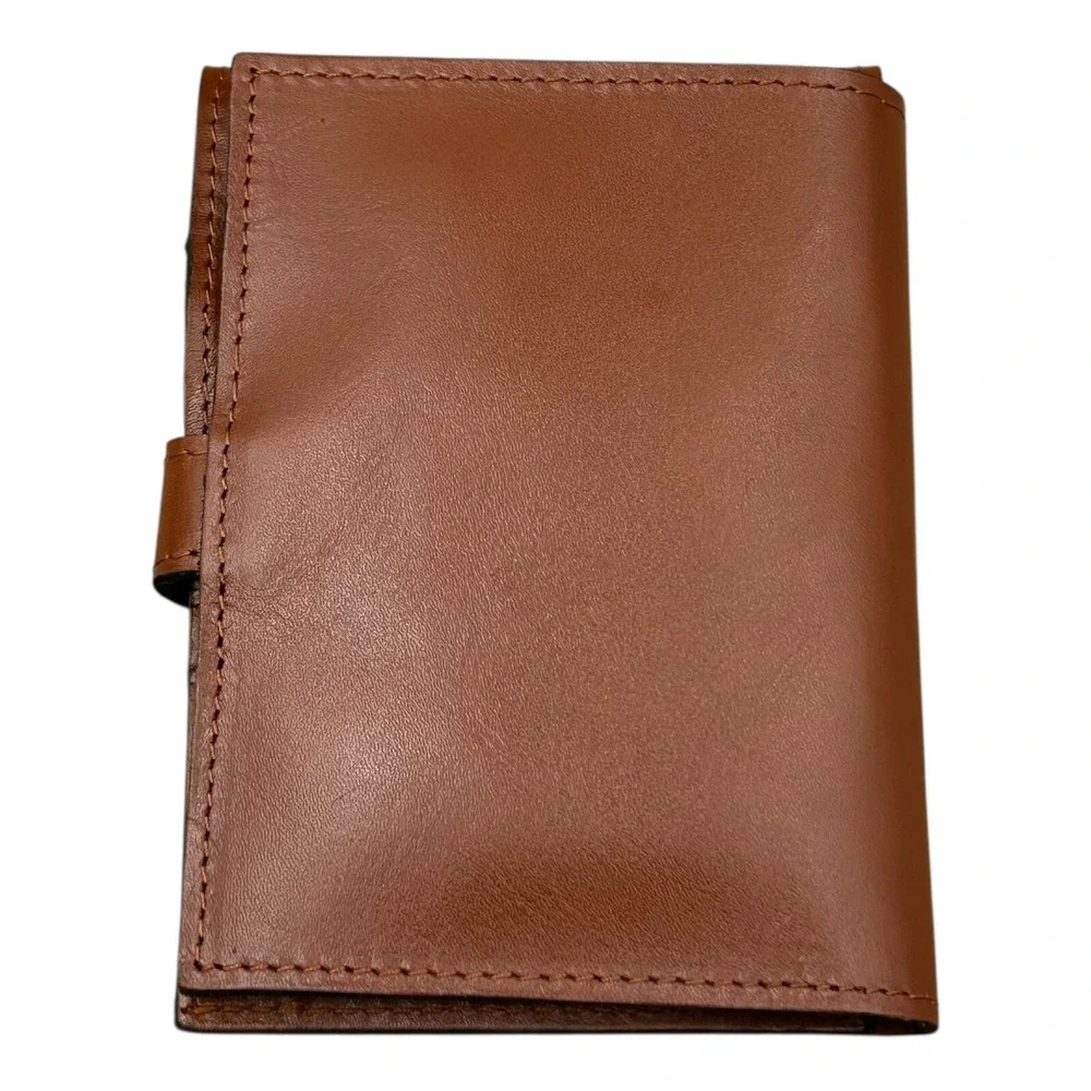 Patricia Nash Leather Tablet Holder & Passport Case Gift Set Brown Matching‎ Set